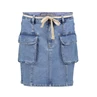 Geisa dames cargo skirt - jeansrok 46007-10