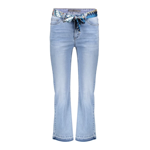 Geisha 7/8 jeans print belt 31314-10