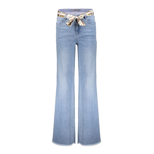 Geisha Damen Jeans mit weitem Bein und Gürtel 41024-10