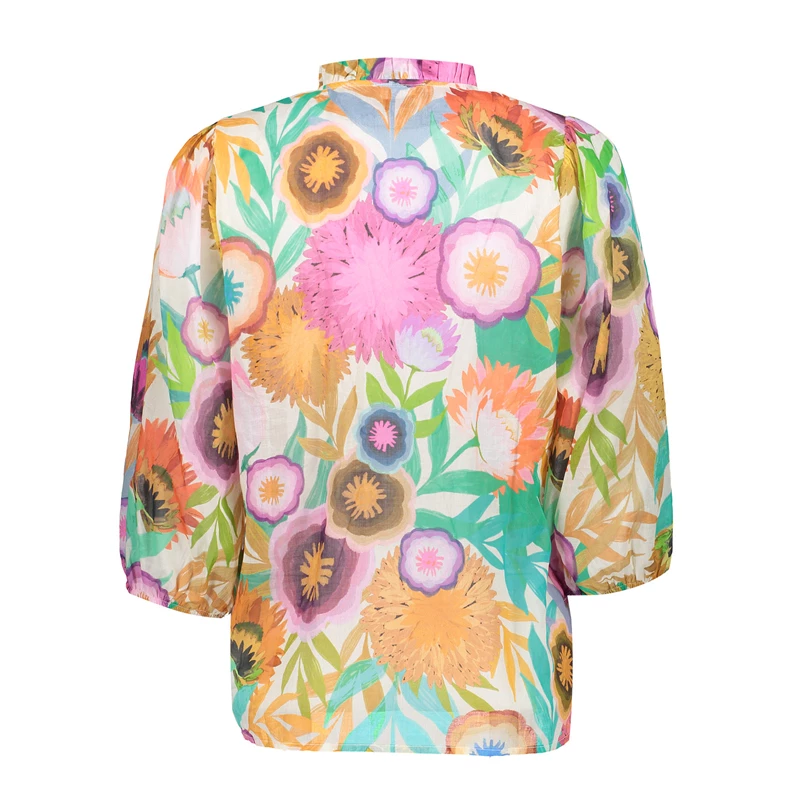 Geisha dames blouse met bloemenprint 43272-20