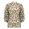 Geisha dames blouse met ruitprint 43204-20