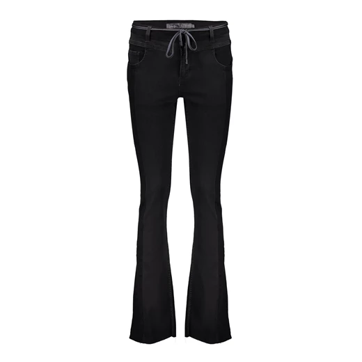 Geisha dames flared jeans met ceintuur 31519-10