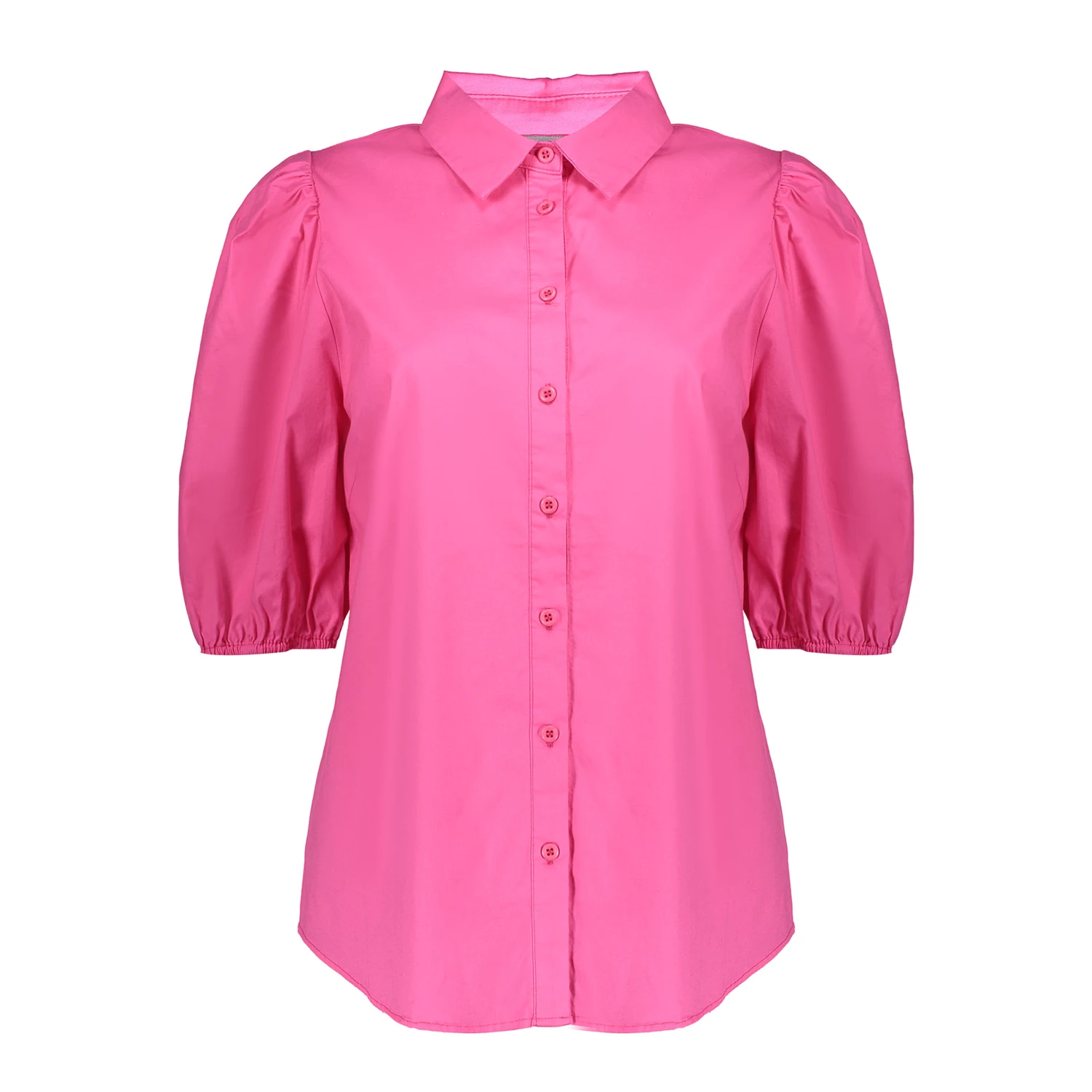 stapel ik draag kleding Laboratorium Geisha felgekleurde s/s blouse 33303-10 online op geishafashion.eu