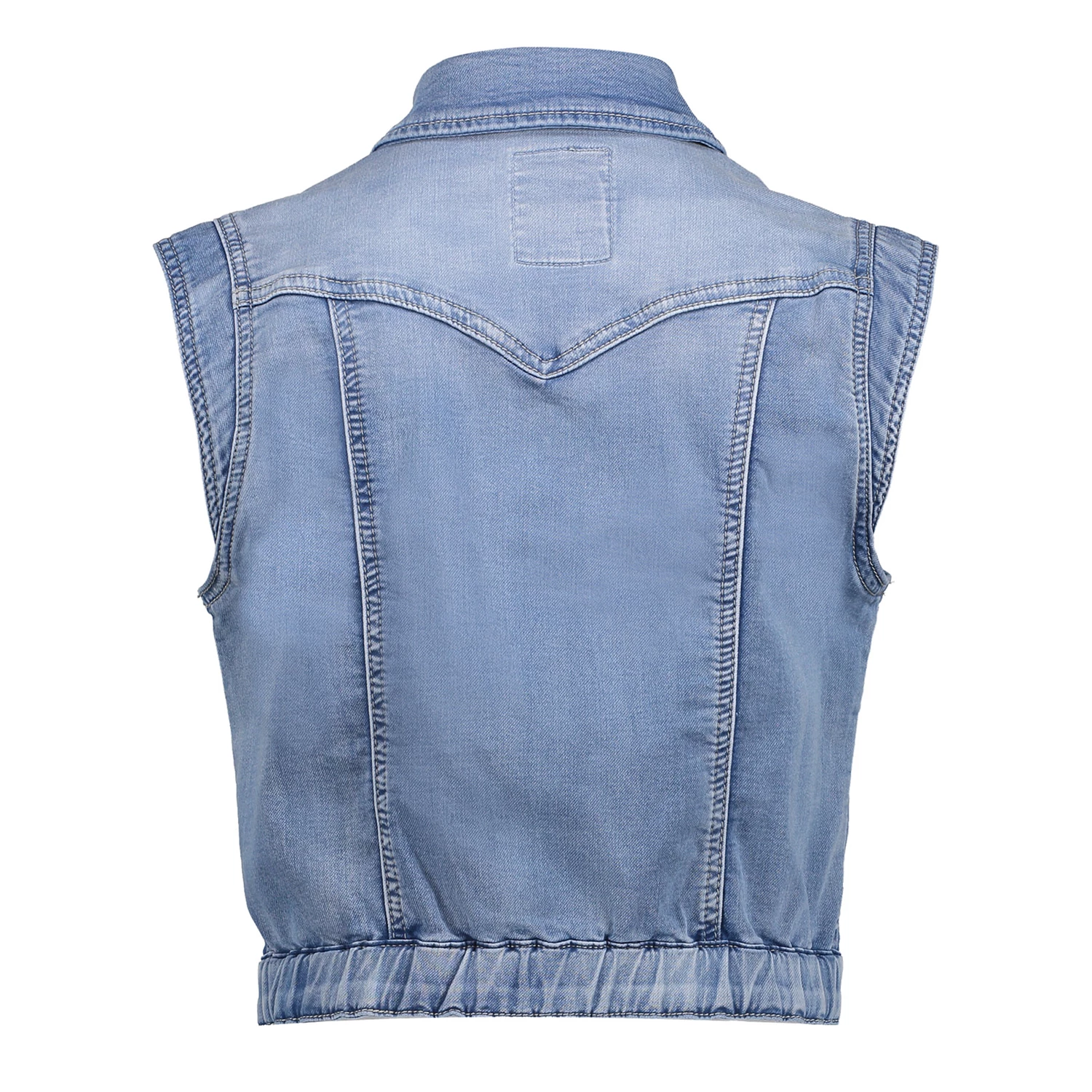 MISS MOLY Women's Denim Vest Distressed Cropped Washed Classic Jean Jackets  W Ch | eBay
