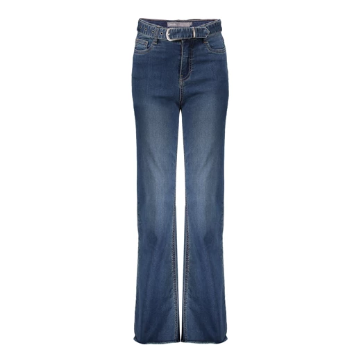 Geisha girls straight fit jeans with belt 31506K-10