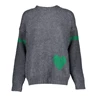Geisha knitted oversized sweater 'love' 24530-23