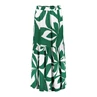 Geisha long skirt allover nature print 26030-70