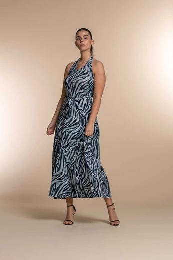 Geisha Neckholder-Kleid mit Allover-Print 37375-60 KHLOE