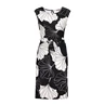 Geisha sleeveless jurk strap allover print 37380-60 SKY