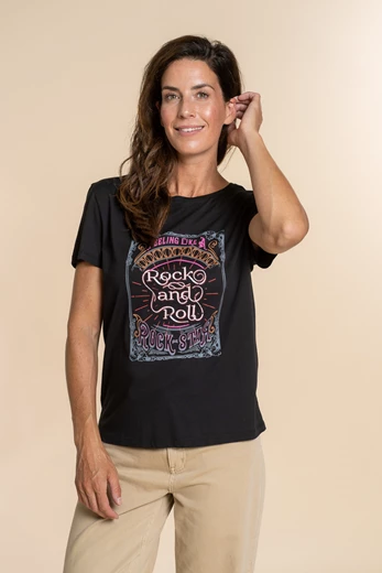 Geisha T-shirt 'Rock'n Roll' 22915-46