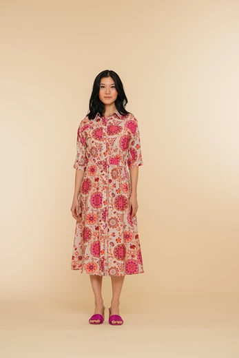 Geisha Women floral print dress 47224-20