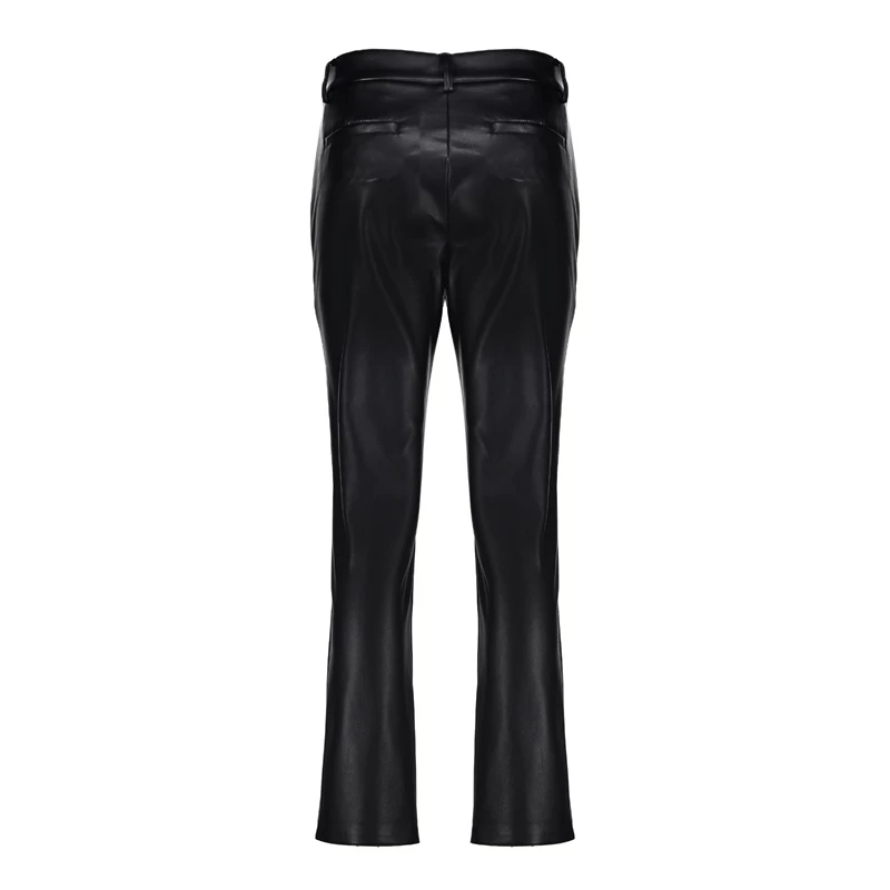 Geisha women PU leather pants 31562-19