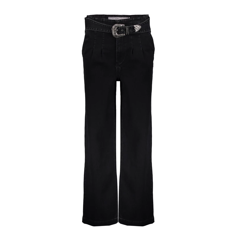 Geisha women tapered jeans with belt 31514-10
